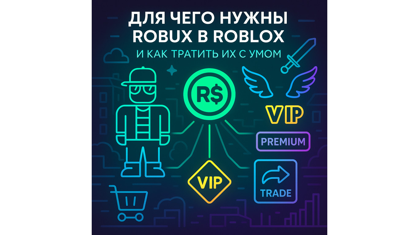 Для чего нужны робуксы в Roblox и как их использовать с умом