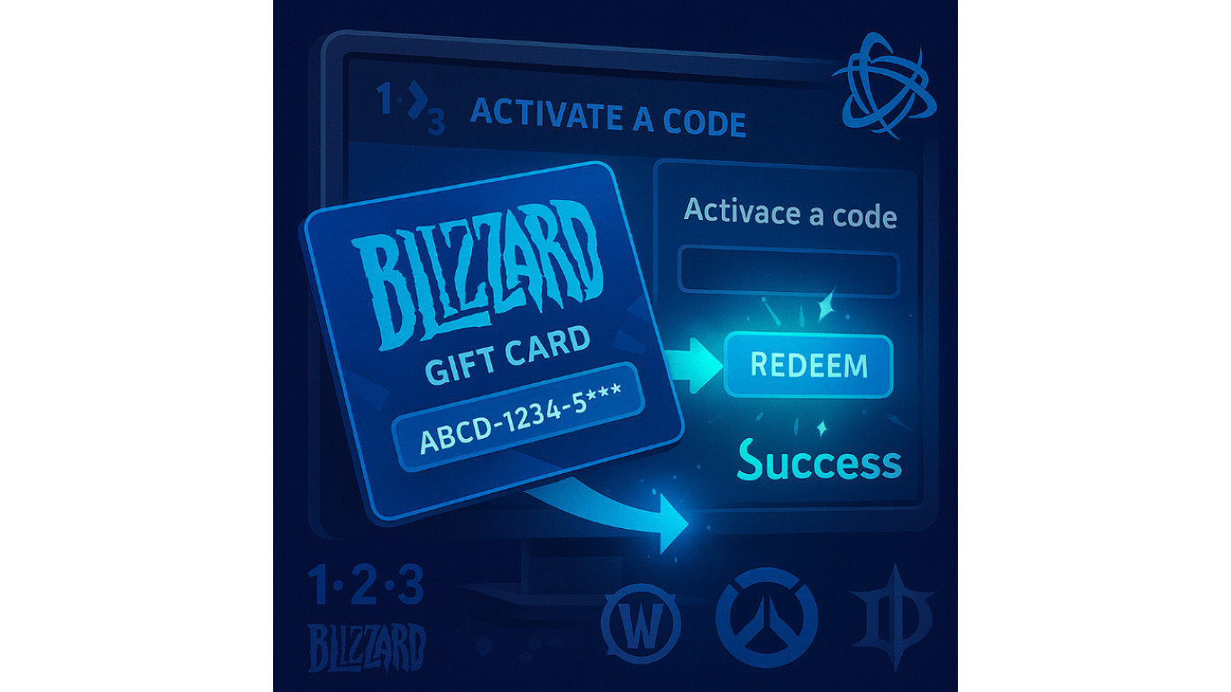 Как активировать подарочную карту Blizzard: пошагово, быстро и без ошибок