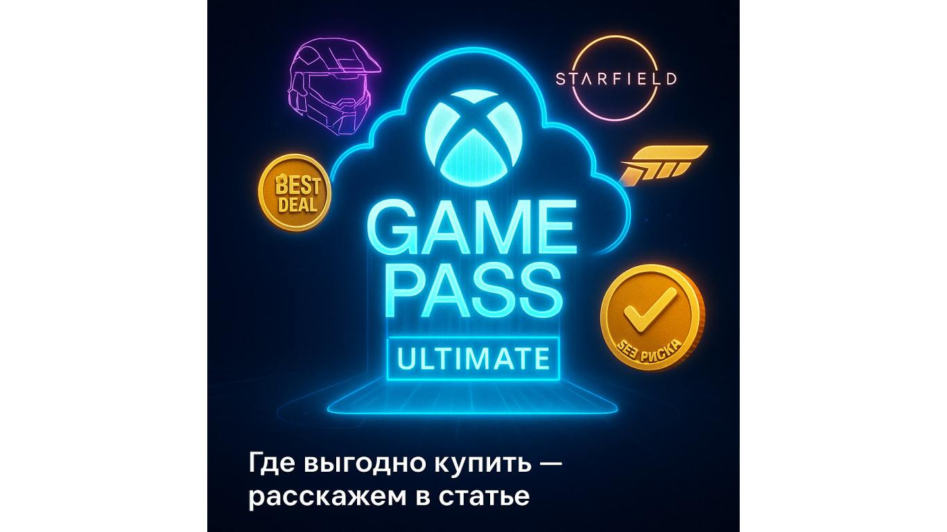 Game Pass Ultimate: где купить подписку выгодно и без рисков