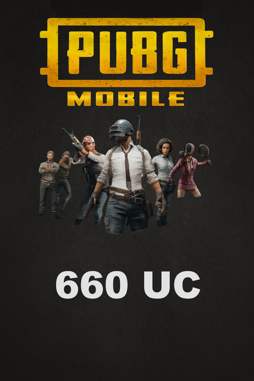 Пополнить  PUBG Mobile на 660 uc выгодно и моментально