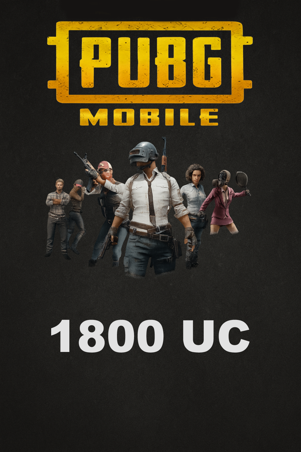 Пополнить  PUBG Mobile на 1800 uc выгодно и моментально