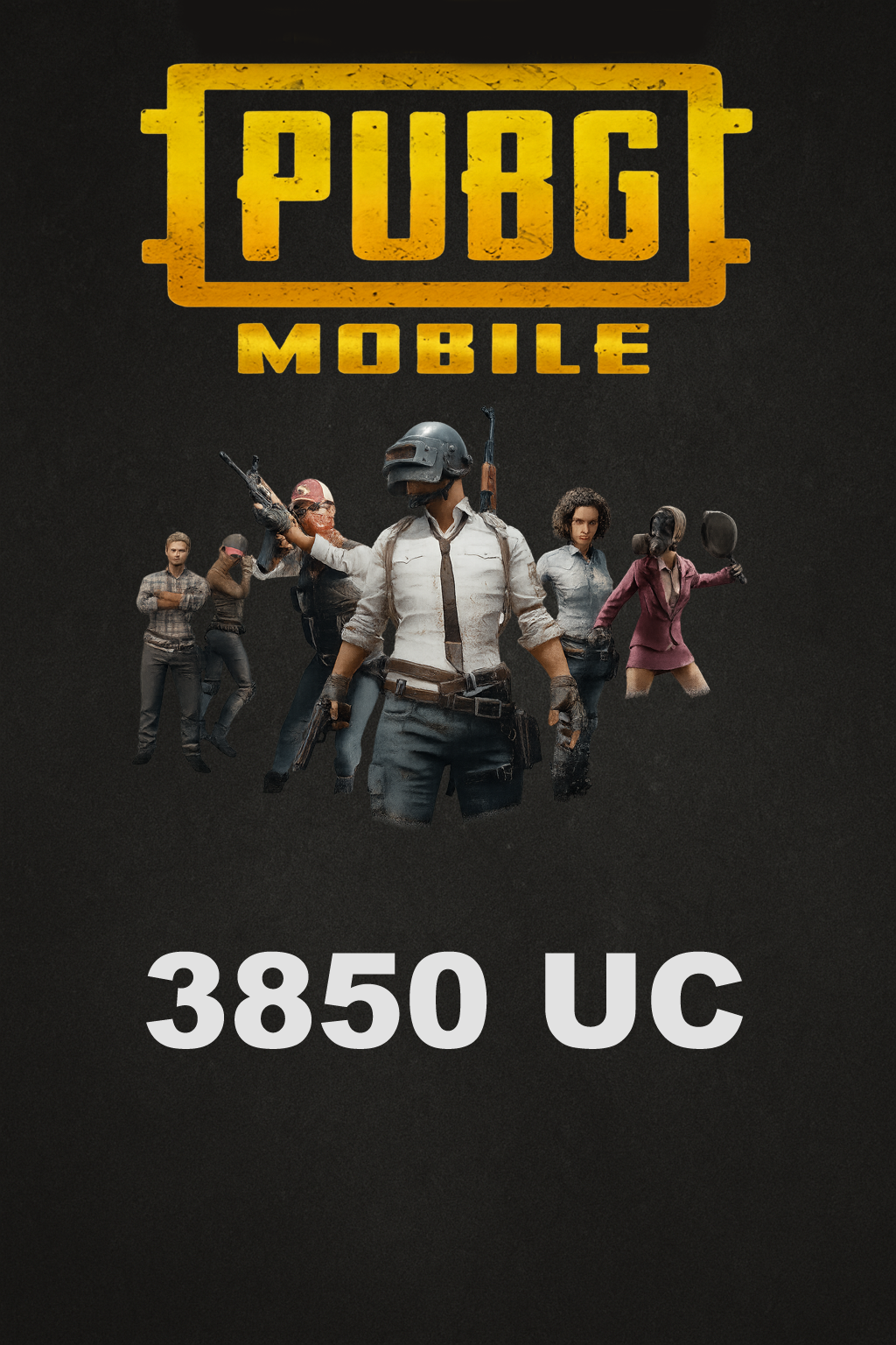 Пополнить  PUBG Mobile на 3850 uc выгодно и моментально