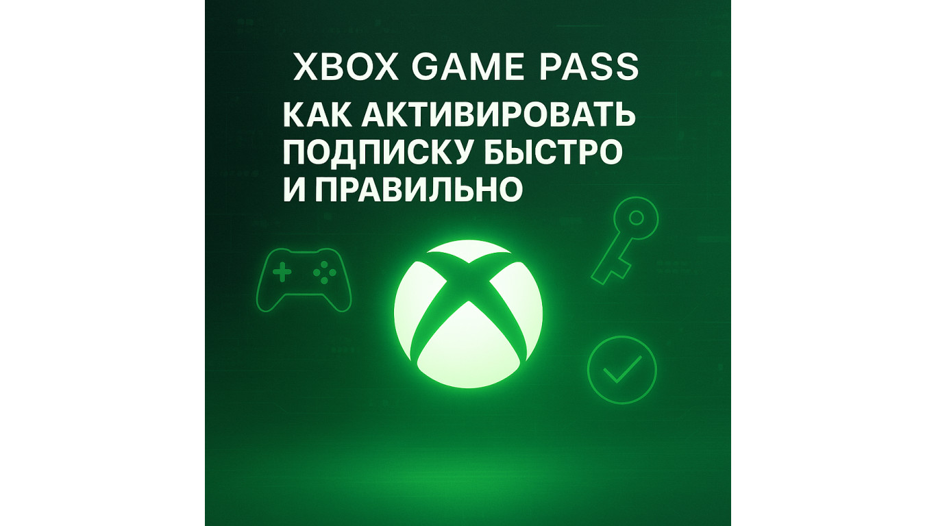 Xbox Game Pass — как активировать подписку быстро и правильно