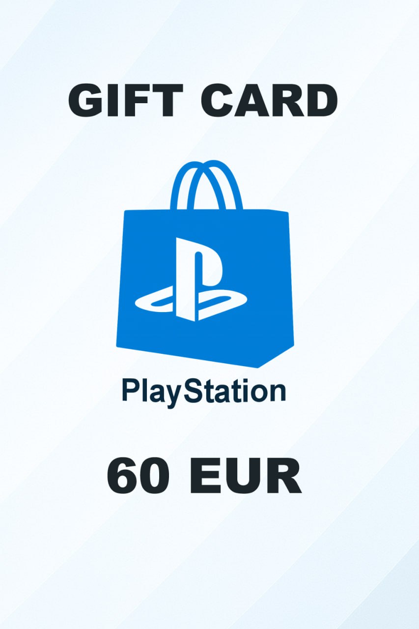 Подарочная карта PSN на 60 евро для Франции — купить быстро и выгодно